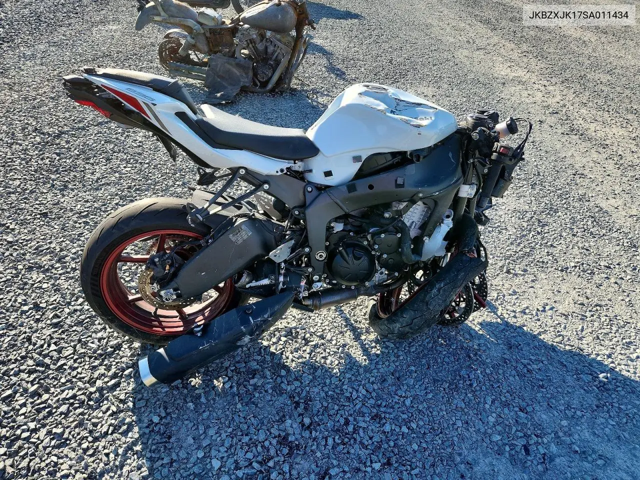 2025 Kawasaki Zx636 K VIN: JKBZXJK17SA011434 Lot: 55831506