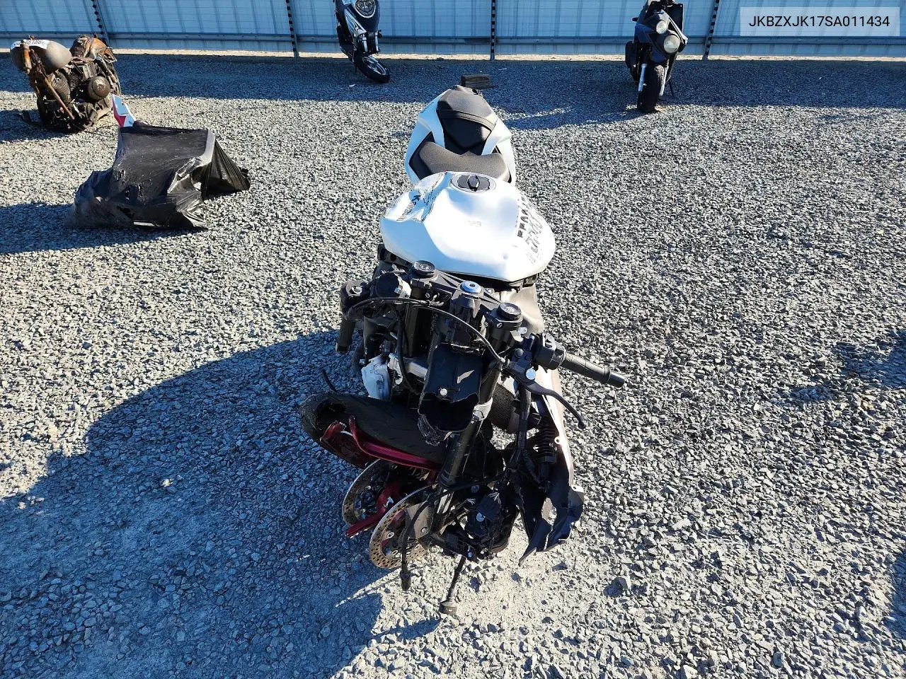 2025 Kawasaki Zx636 K VIN: JKBZXJK17SA011434 Lot: 55831506