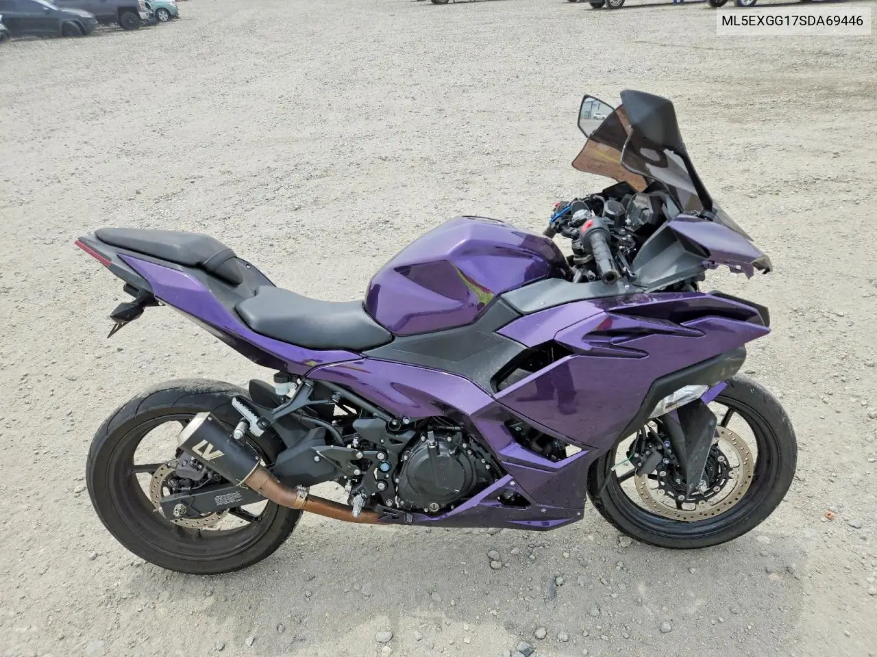 2025 Kawasaki Ex500 VIN: ML5EXGG17SDA69446 Lot: 56052206