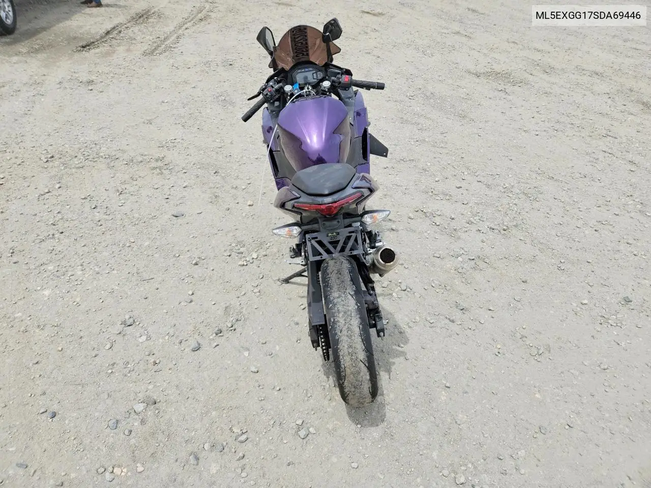2025 Kawasaki Ex500 VIN: ML5EXGG17SDA69446 Lot: 56052206