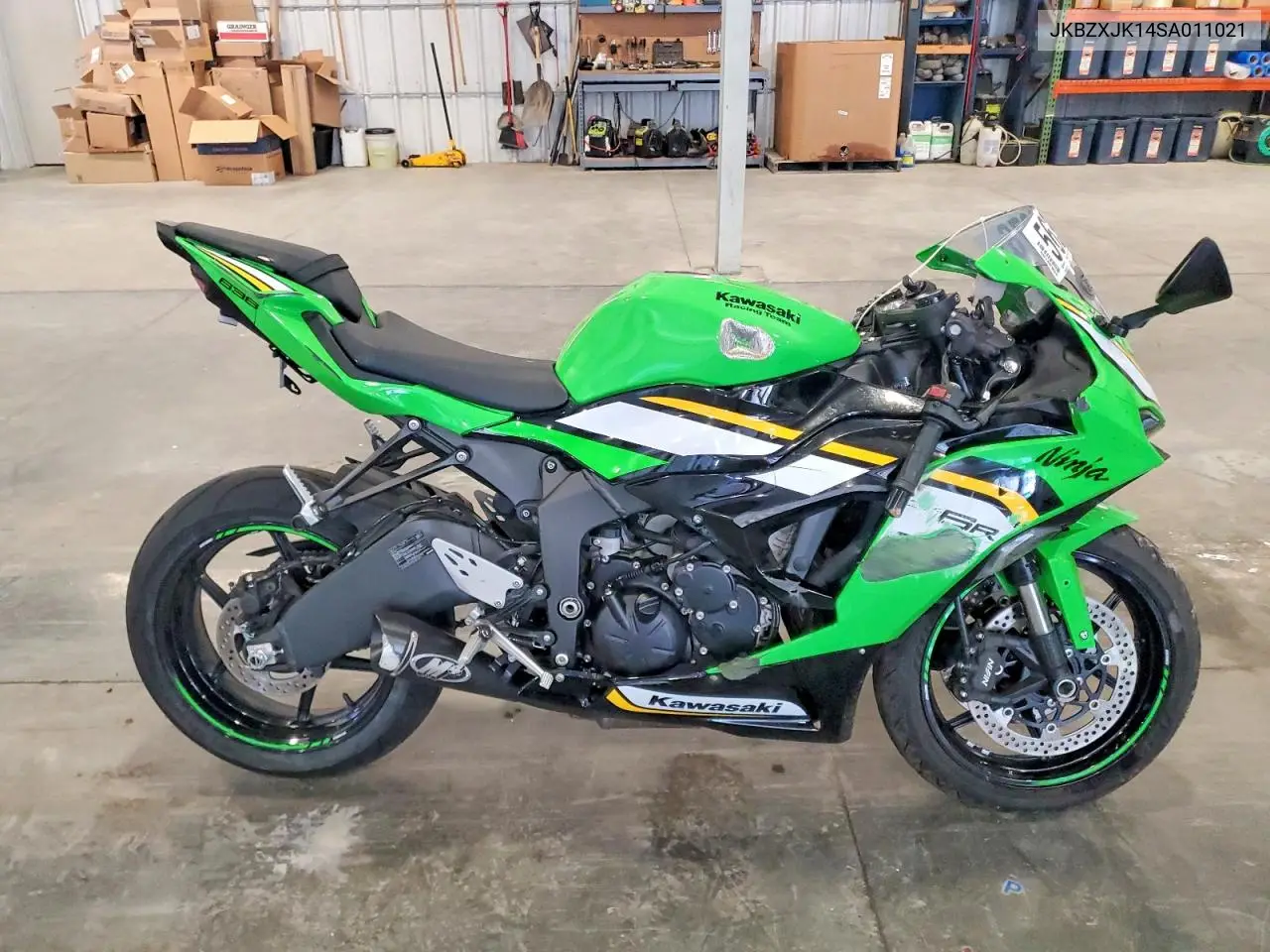 2025 Kawasaki Zx636 K VIN: JKBZXJK14SA011021 Lot: 56338076