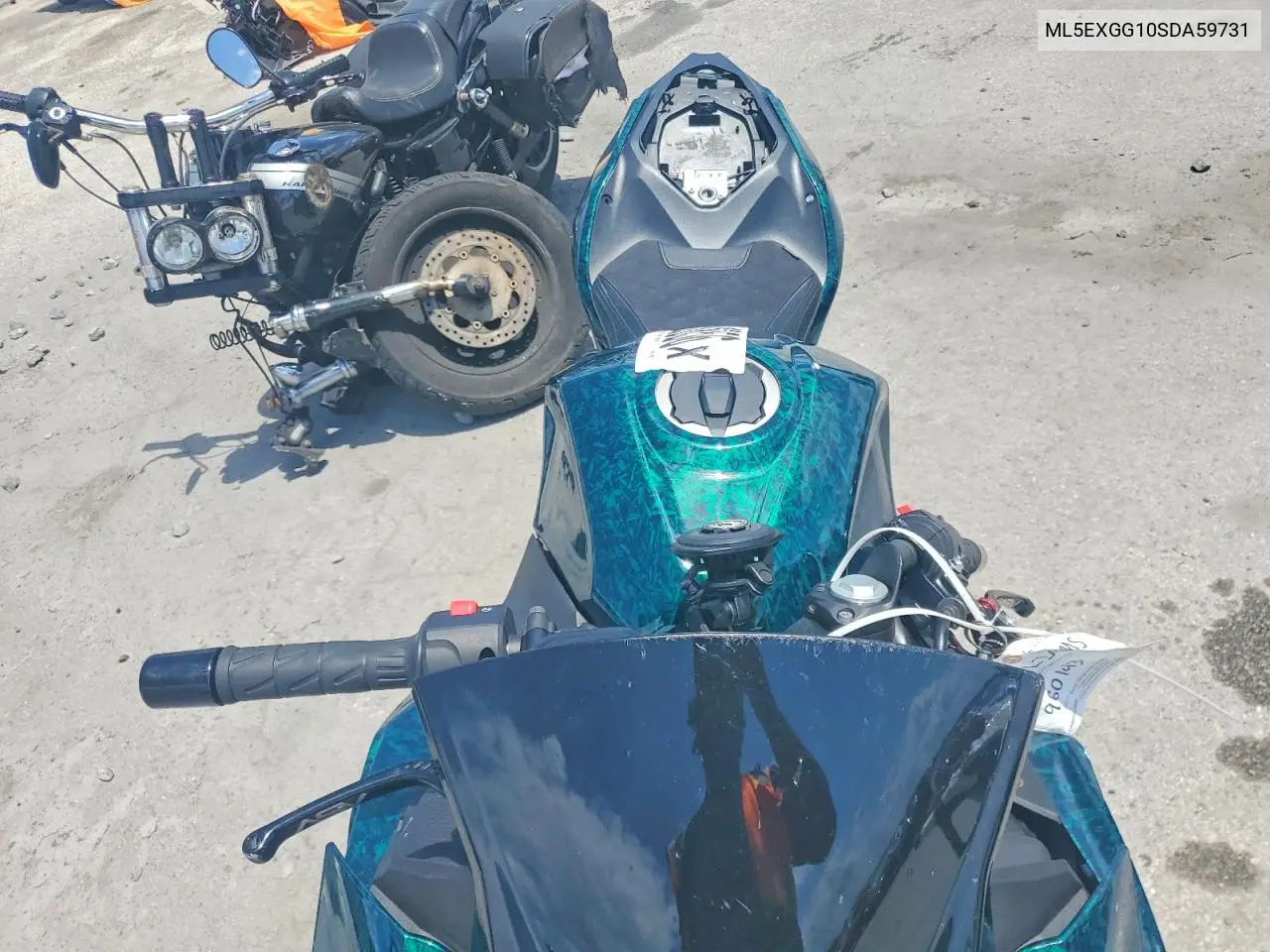 2025 Kawasaki Ex500 VIN: ML5EXGG10SDA59731 Lot: 56533856