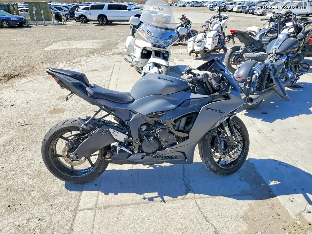 2025 Kawasaki Zx636 K VIN: JKBZXJJ19SA029578 Lot: 56979566