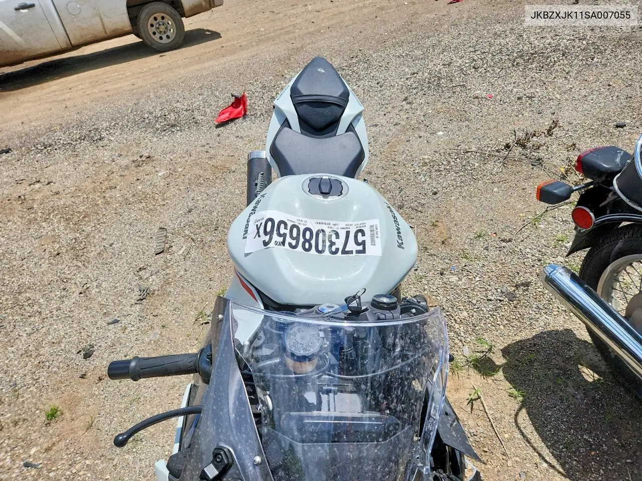 2025 Kawasaki Zx636 K VIN: JKBZXJK11SA007055 Lot: 57308656