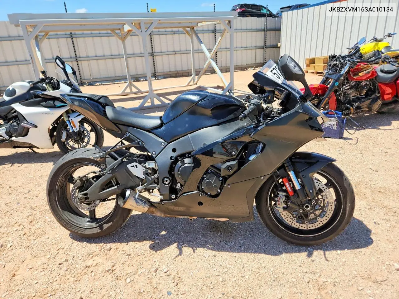 2025 Kawasaki Zx1002 M VIN: JKBZXVM16SA010134 Lot: 57365676