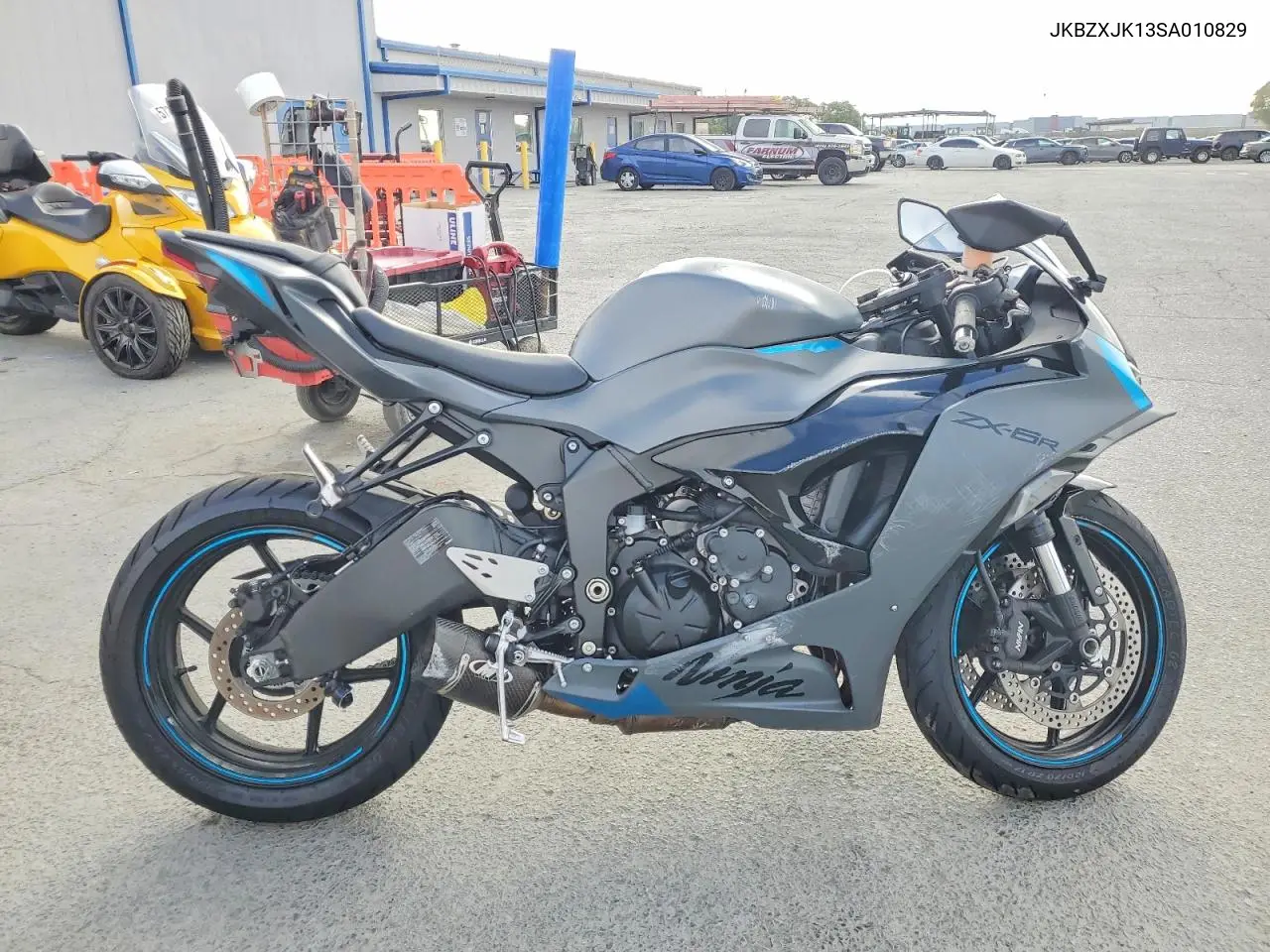 2025 Kawasaki Zx636 K VIN: JKBZXJK13SA010829 Lot: 57443876