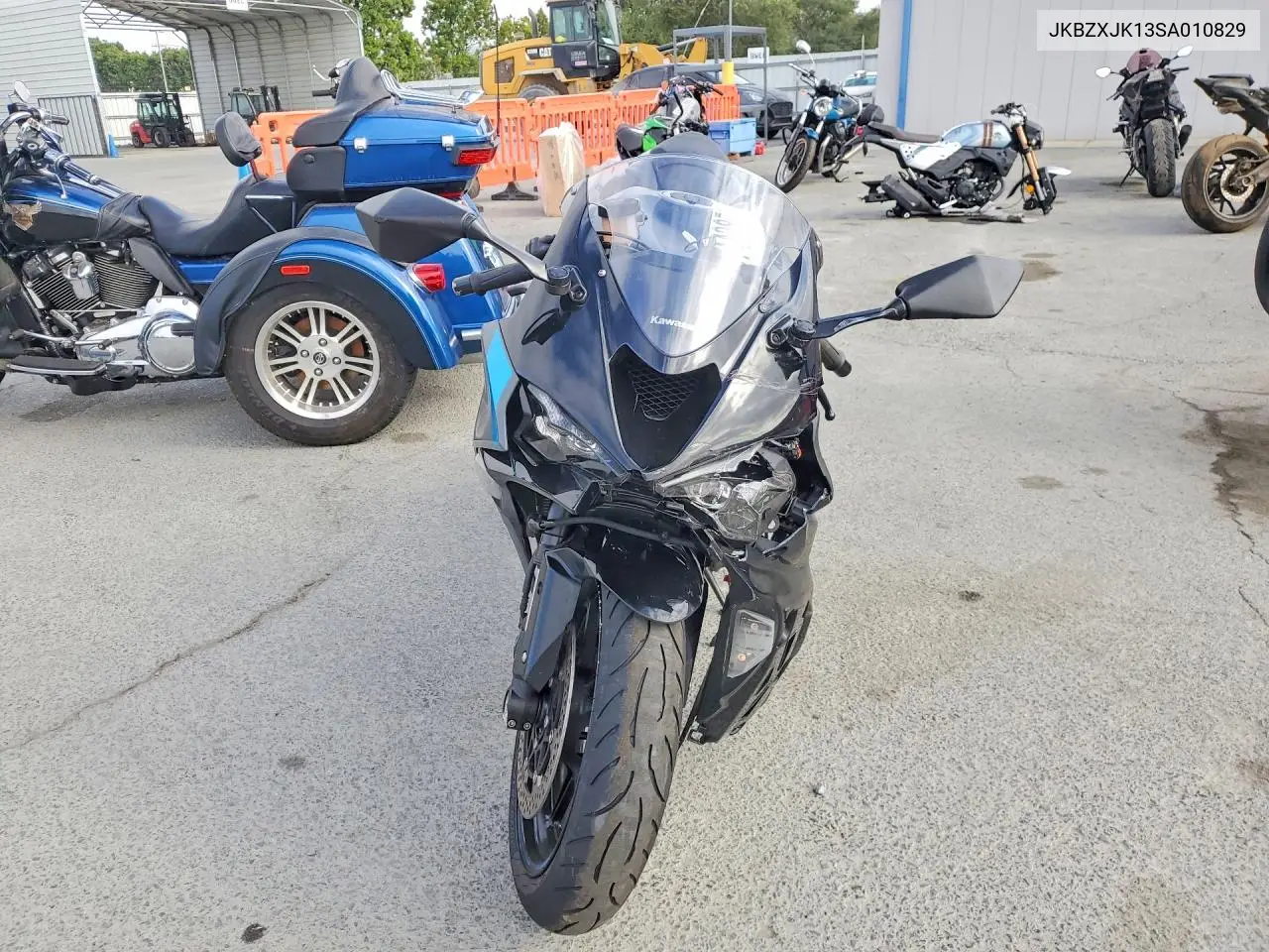 2025 Kawasaki Zx636 K VIN: JKBZXJK13SA010829 Lot: 57443876