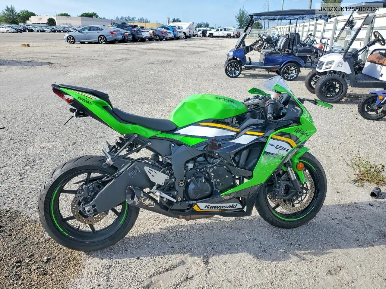 2025 Kawasaki Zx636 K VIN: JKBZXJK12SA007324 Lot: 57892216