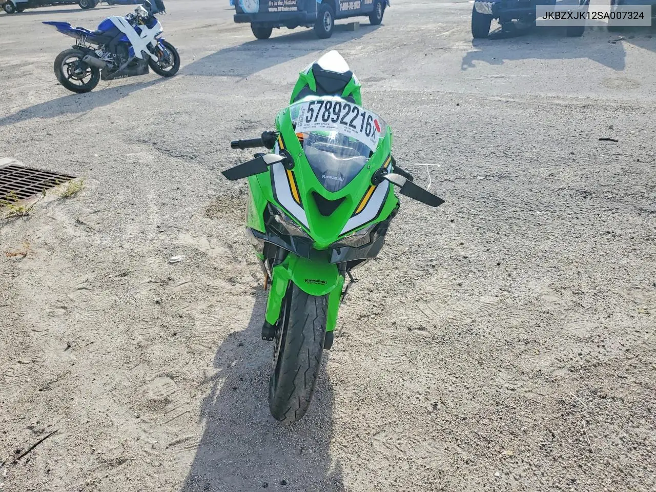 2025 Kawasaki Zx636 K VIN: JKBZXJK12SA007324 Lot: 57892216