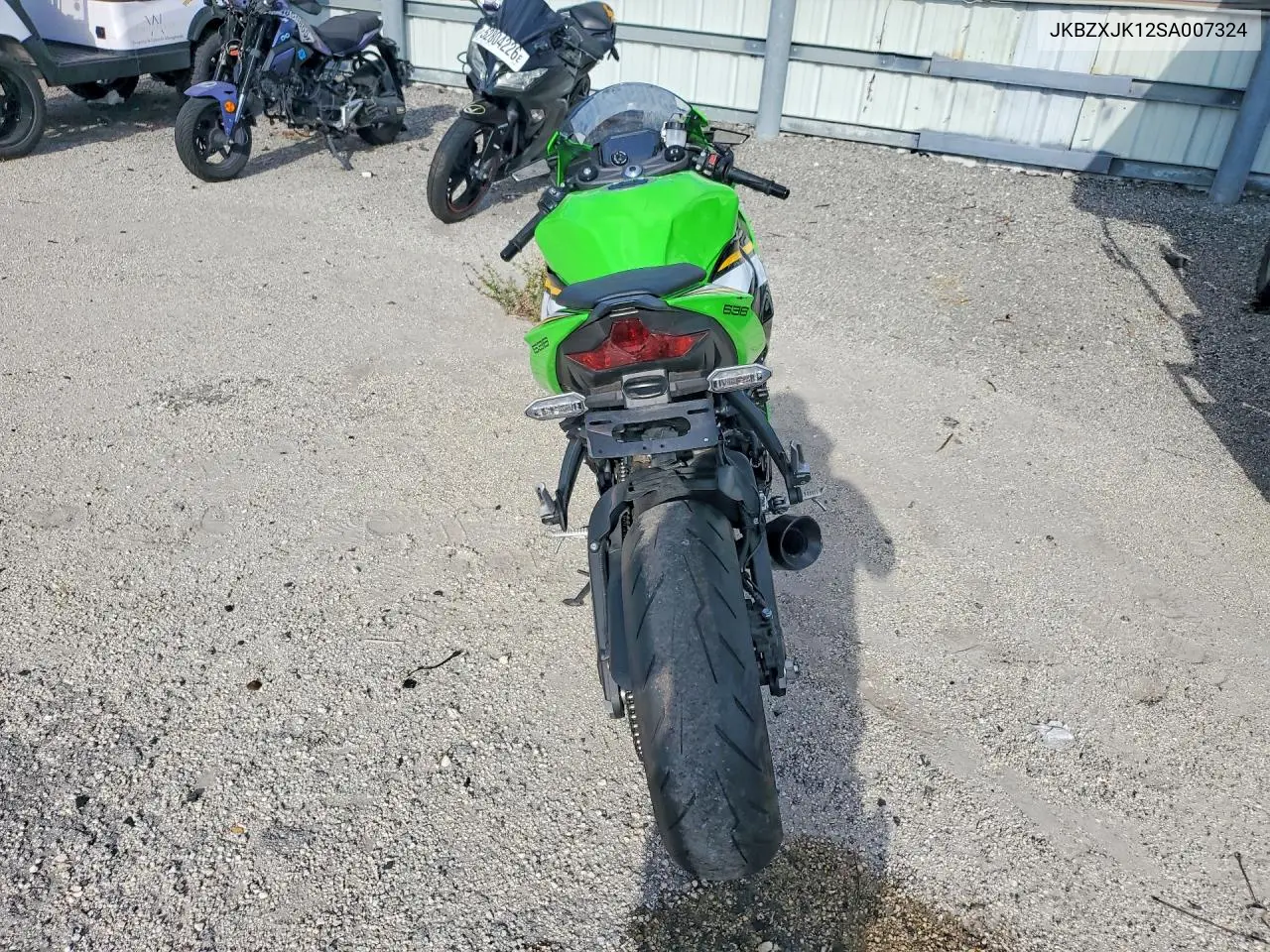 2025 Kawasaki Zx636 K VIN: JKBZXJK12SA007324 Lot: 57892216