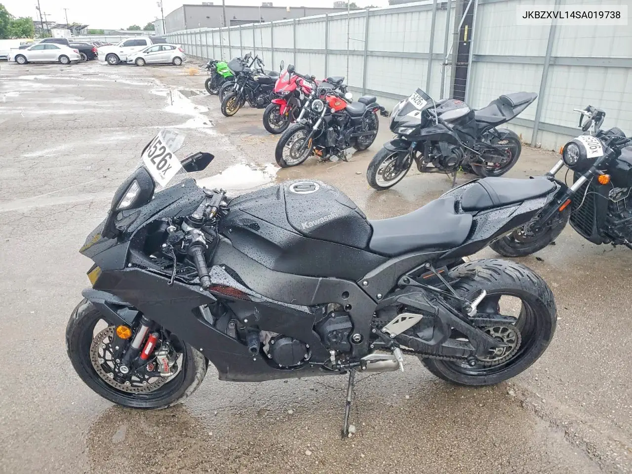 2025 Kawasaki Zx1002 L VIN: JKBZXVL14SA019738 Lot: 57934526