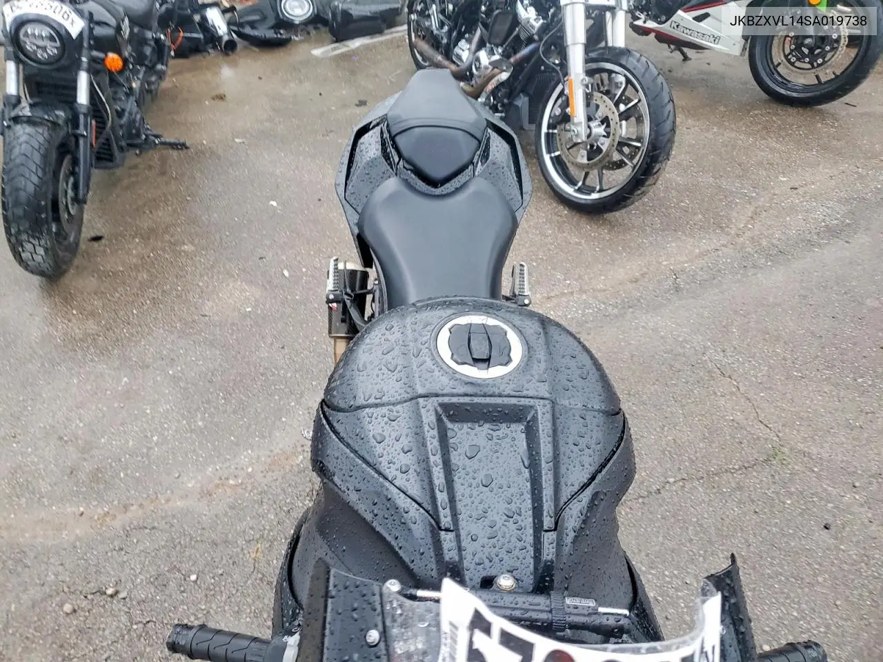 2025 Kawasaki Zx1002 L VIN: JKBZXVL14SA019738 Lot: 57934526