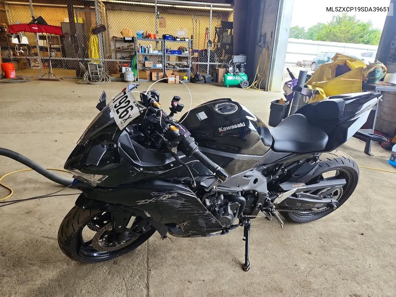 2025 Kawasaki Zx400 P VIN: ML5ZXCP19SDA39651 Lot: 58927926