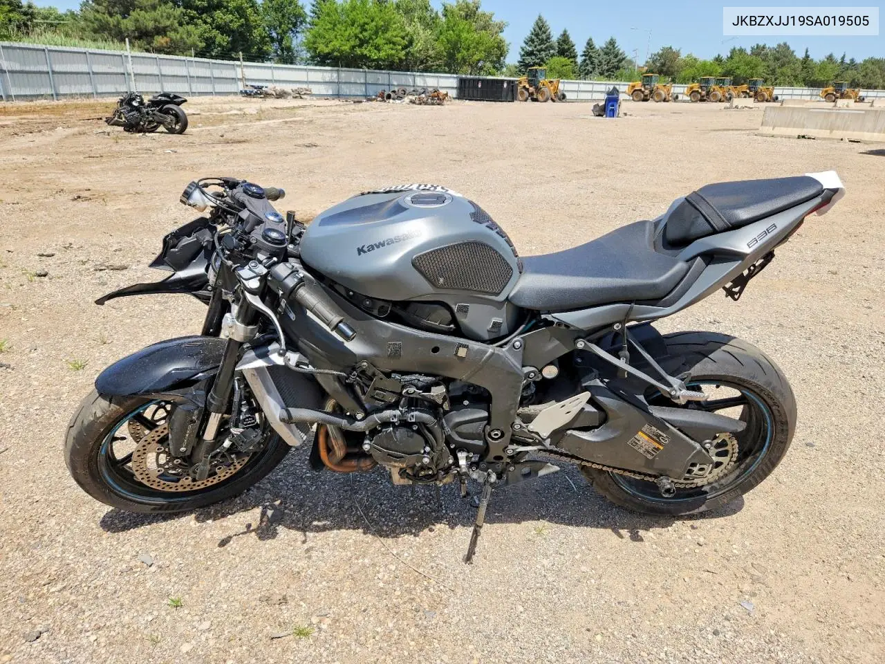2025 Kawasaki Zx636 K VIN: JKBZXJJ19SA019505 Lot: 58979896