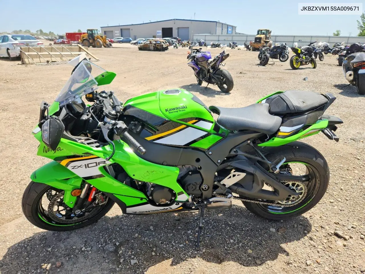 2025 Kawasaki Zx1002 M VIN: JKBZXVM15SA009671 Lot: 59135506