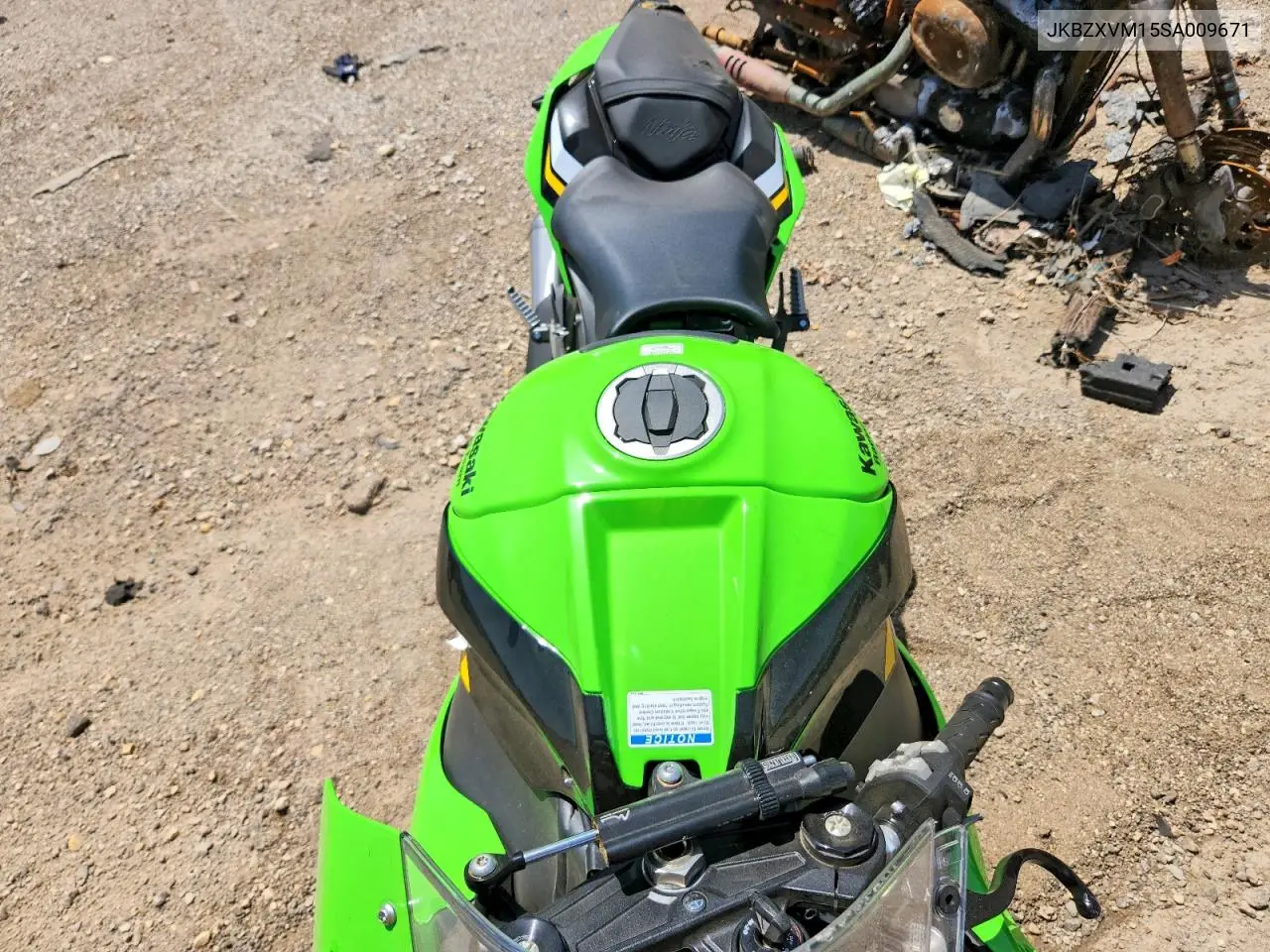 2025 Kawasaki Zx1002 M VIN: JKBZXVM15SA009671 Lot: 59135506