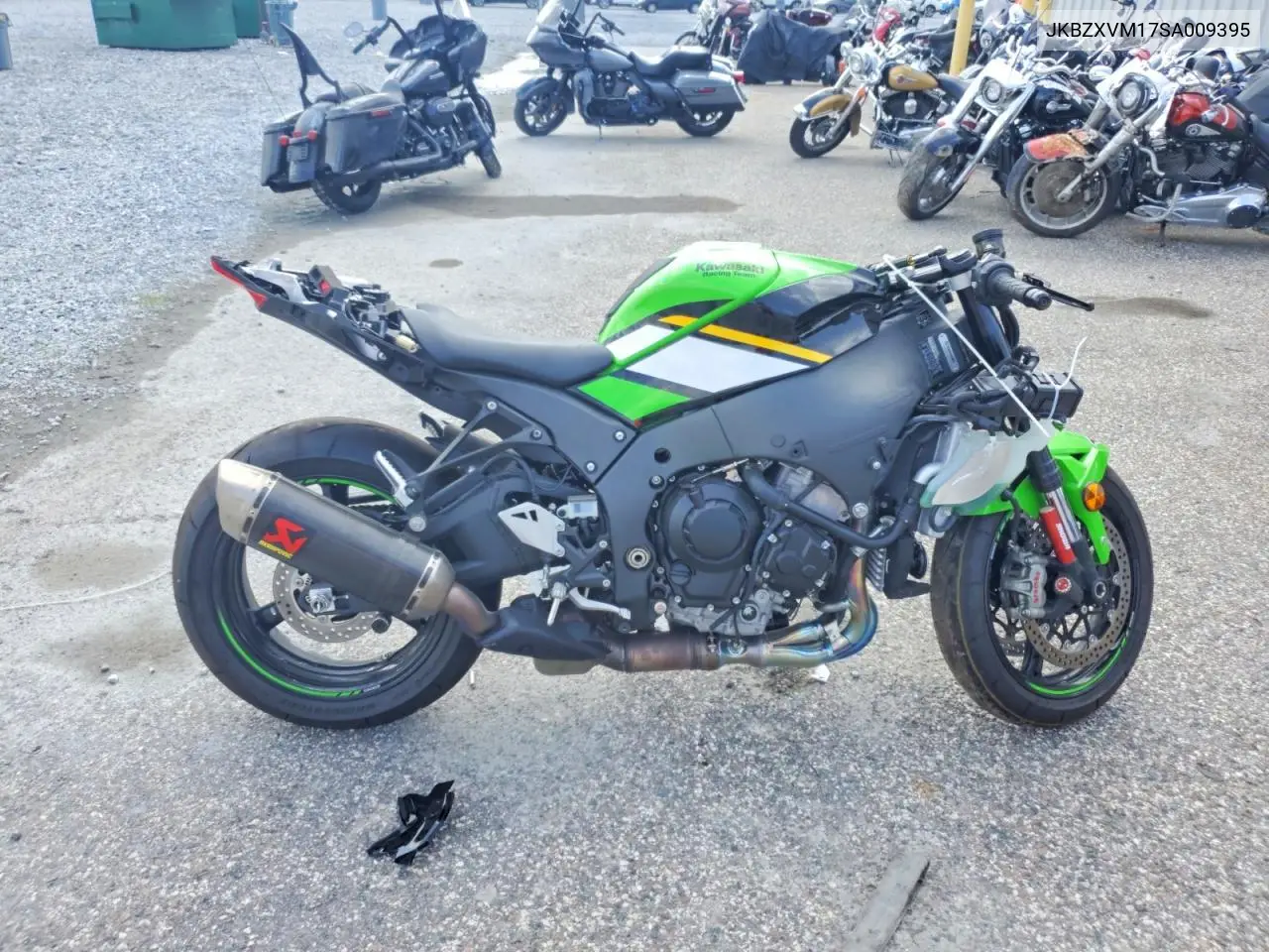 2025 Kawasaki Zx1002 M VIN: JKBZXVM17SA009395 Lot: 59135846