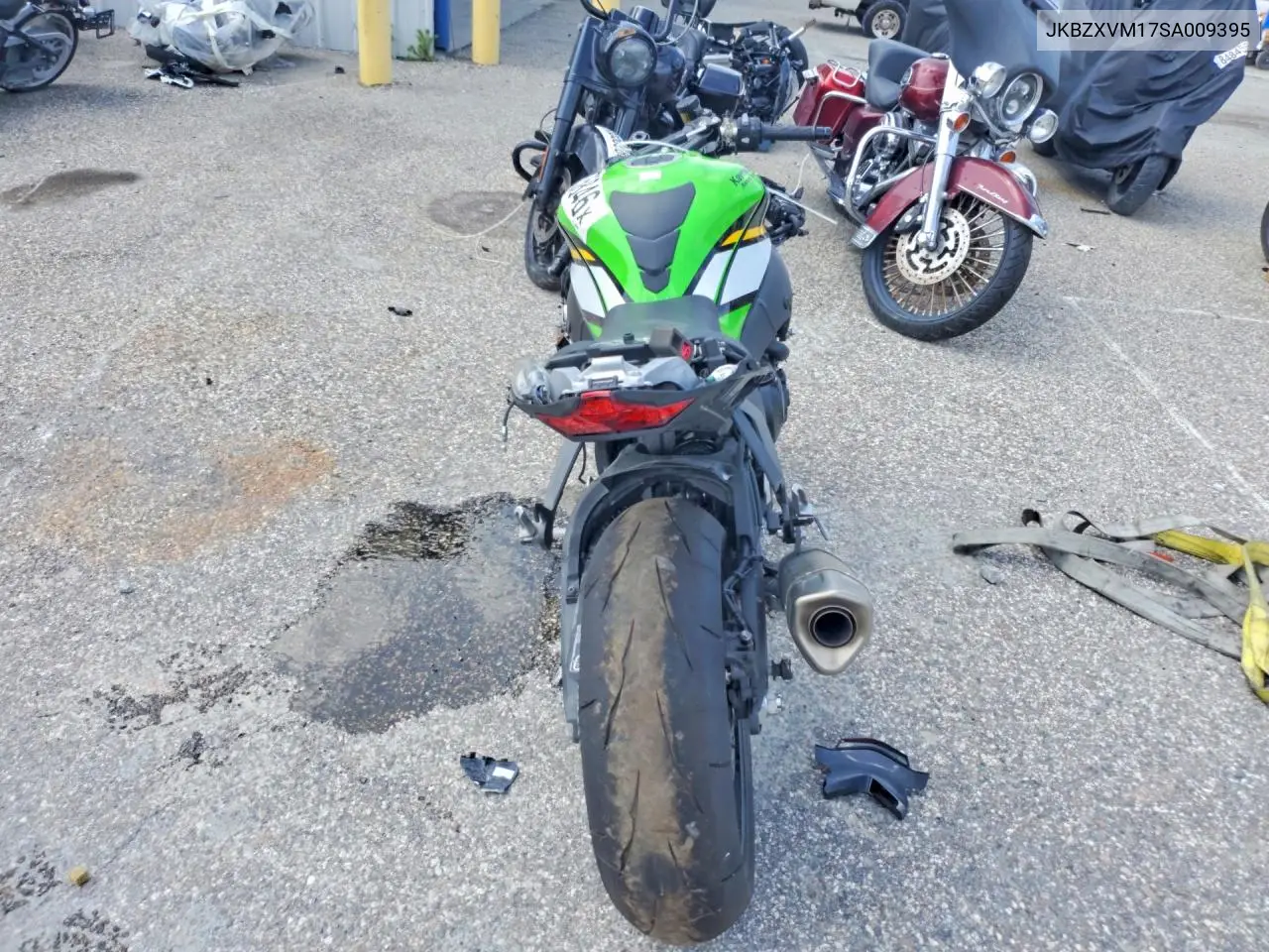 2025 Kawasaki Zx1002 M VIN: JKBZXVM17SA009395 Lot: 59135846