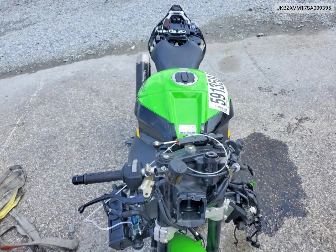 2025 Kawasaki Zx1002 M VIN: JKBZXVM17SA009395 Lot: 59135846