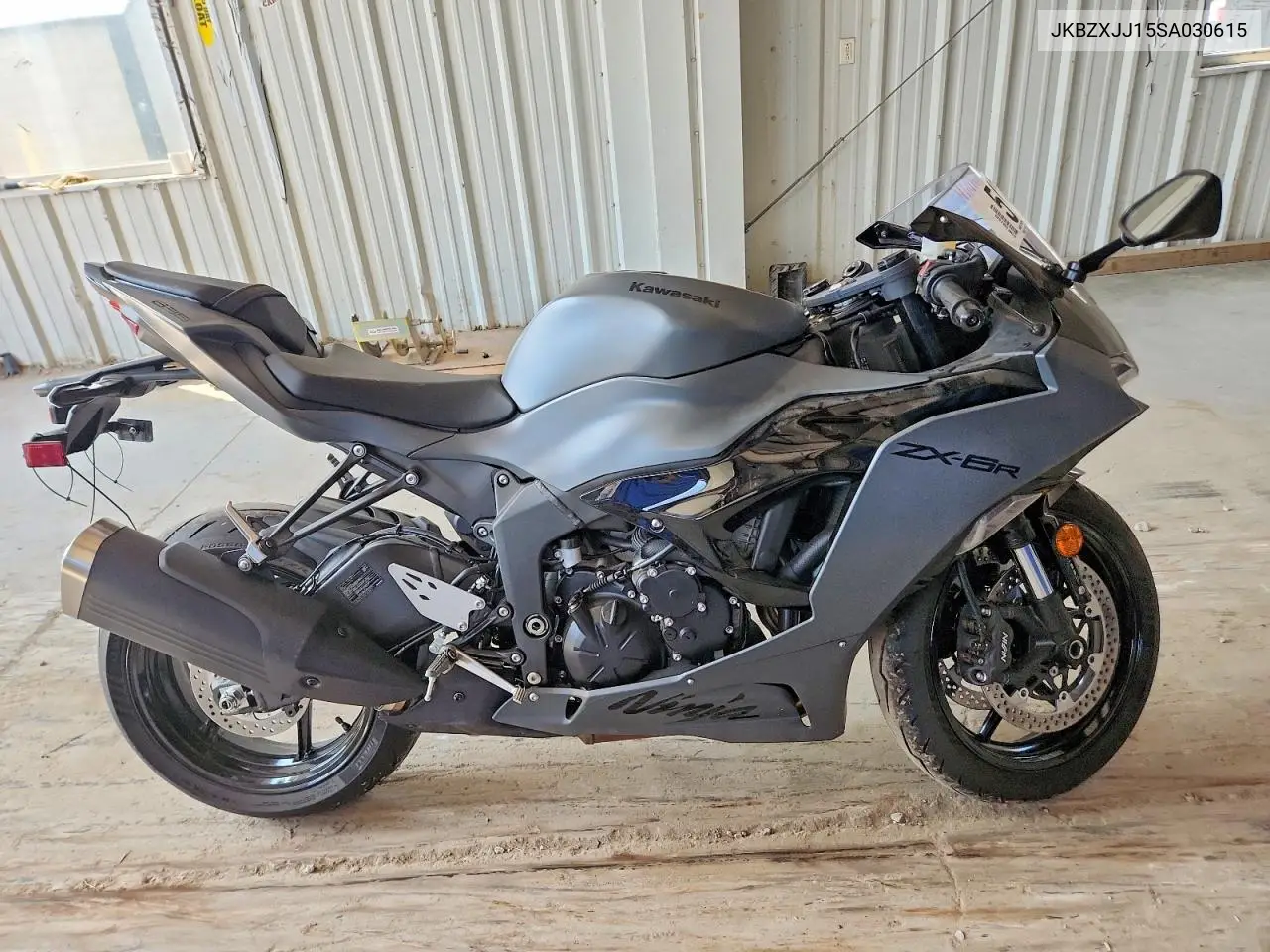 2025 Kawasaki Zx636 K VIN: JKBZXJJ15SA030615 Lot: 59700516