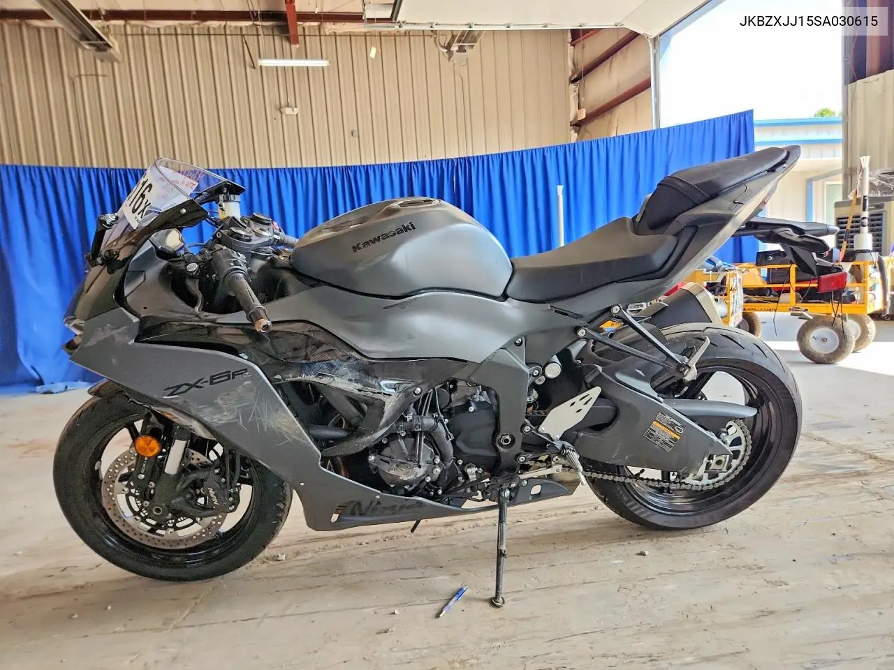 2025 Kawasaki Zx636 K VIN: JKBZXJJ15SA030615 Lot: 59700516