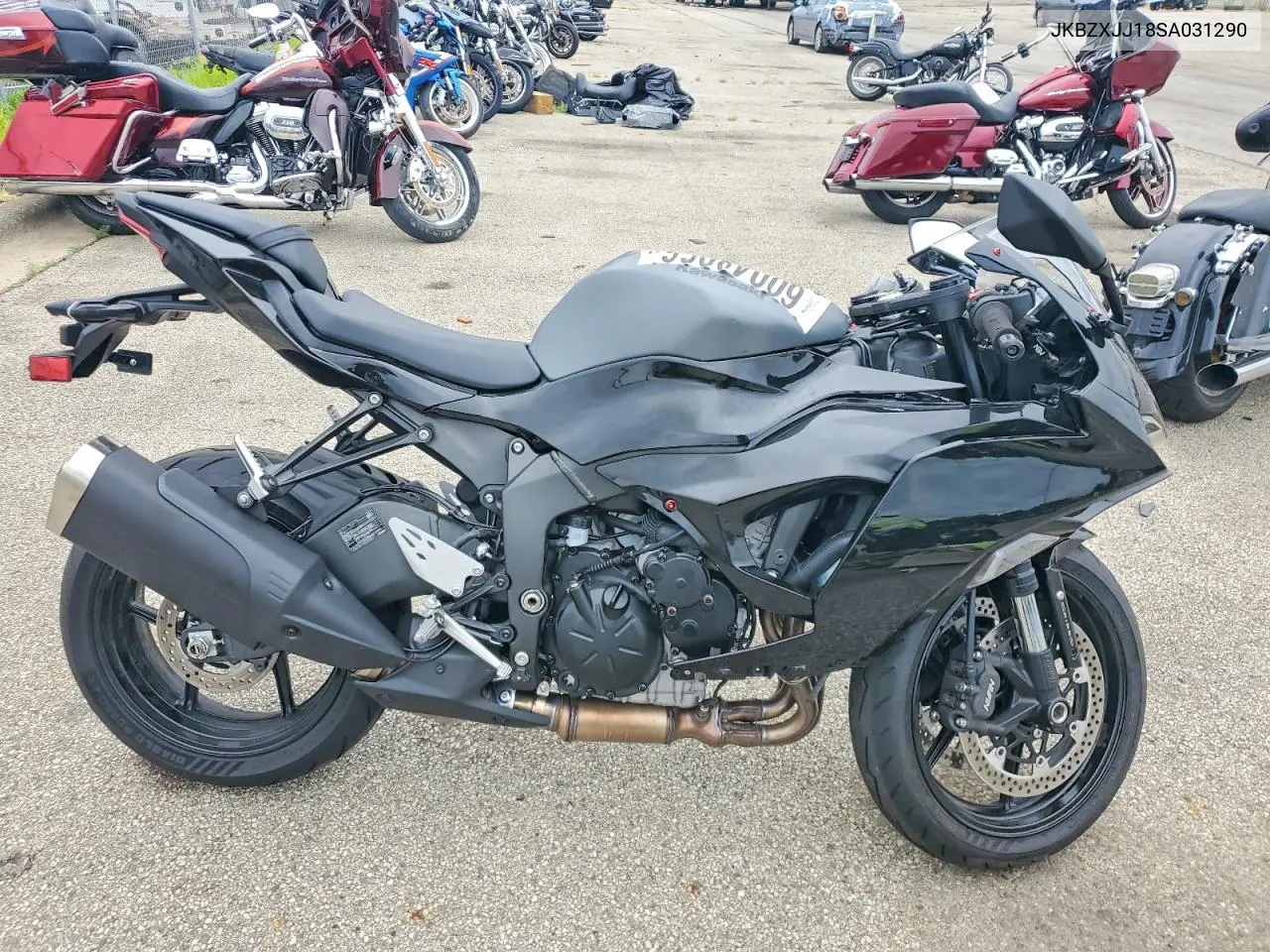 2025 Kawasaki Zx636 K VIN: JKBZXJJ18SA031290 Lot: 60048066