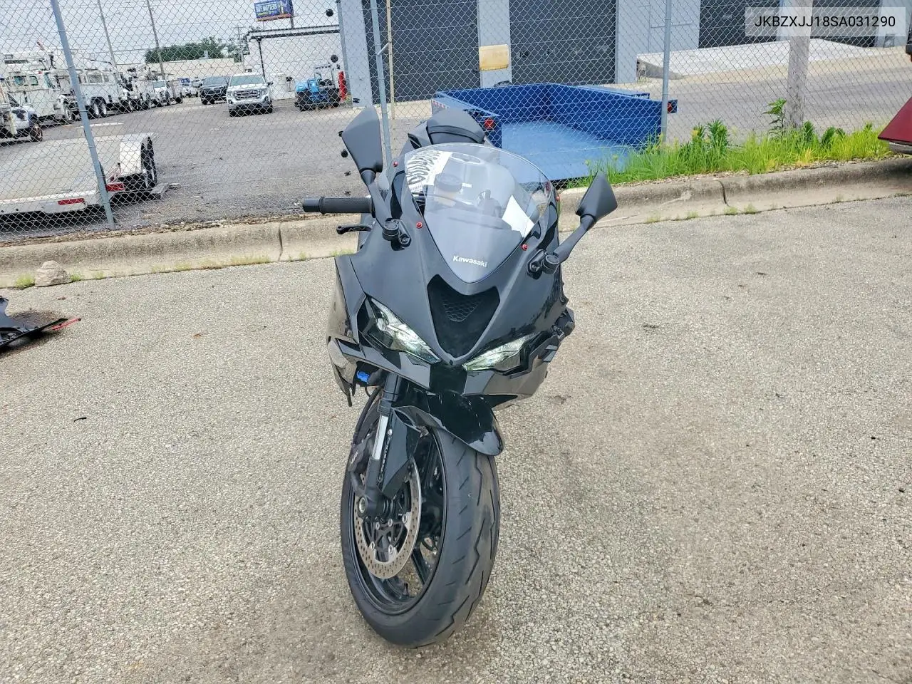 2025 Kawasaki Zx636 K VIN: JKBZXJJ18SA031290 Lot: 60048066