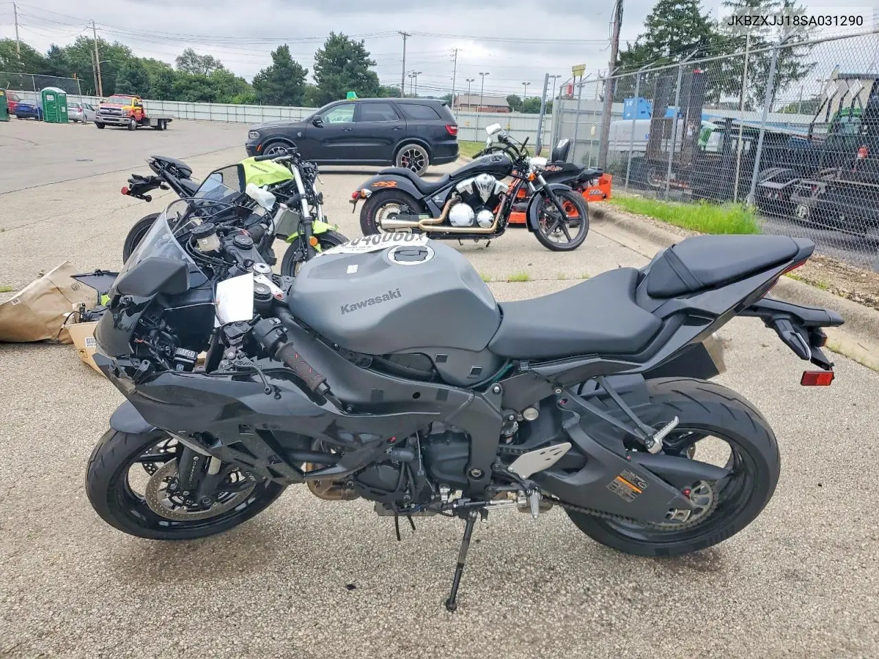 2025 Kawasaki Zx636 K VIN: JKBZXJJ18SA031290 Lot: 60048066