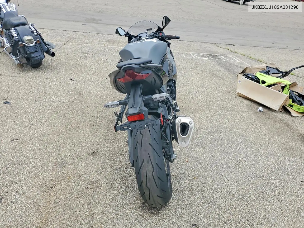 2025 Kawasaki Zx636 K VIN: JKBZXJJ18SA031290 Lot: 60048066