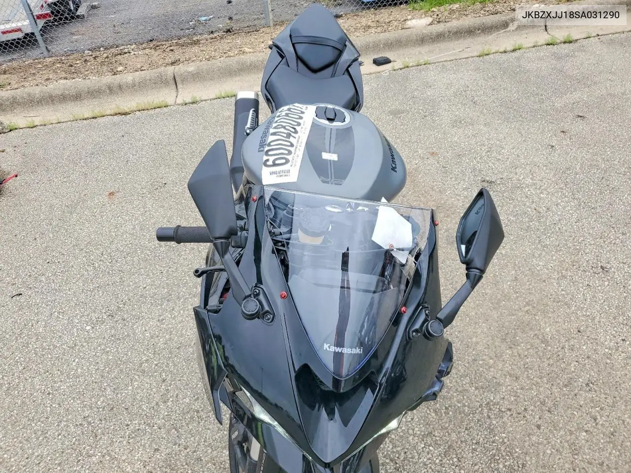 2025 Kawasaki Zx636 K VIN: JKBZXJJ18SA031290 Lot: 60048066