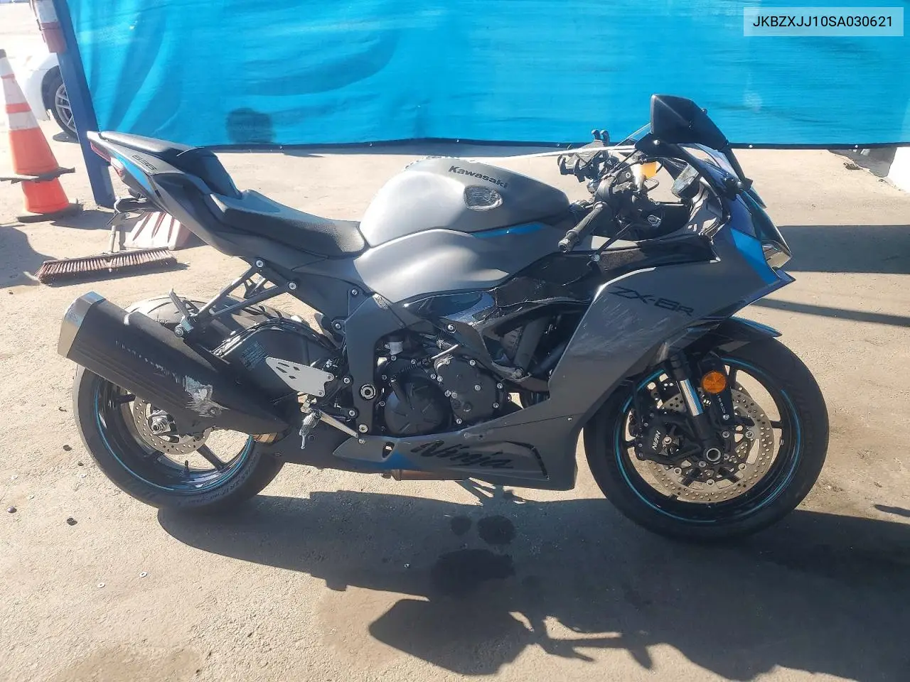 2025 Kawasaki Zx636 K VIN: JKBZXJJ10SA030621 Lot: 60506156