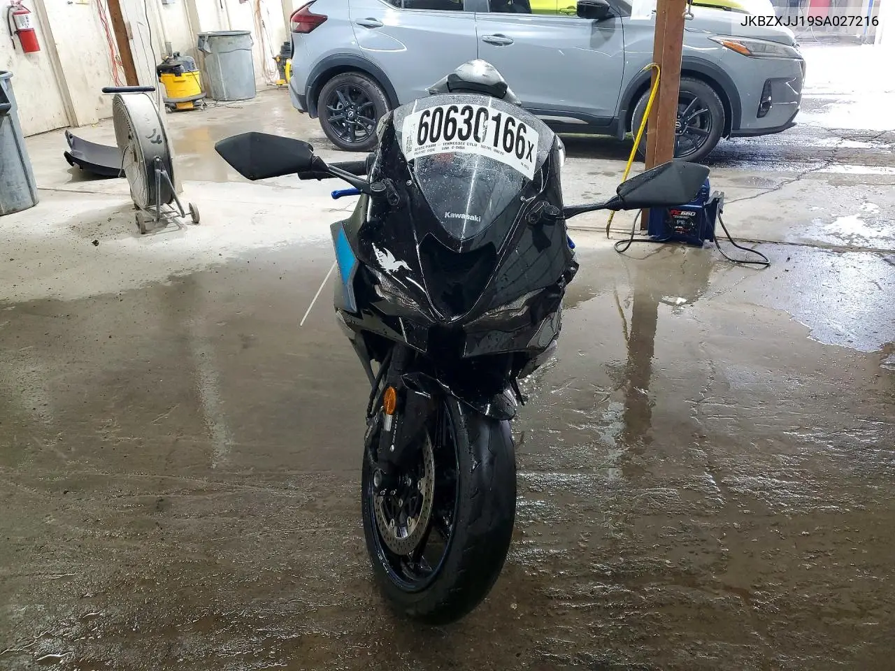 2025 Kawasaki Zx636 K VIN: JKBZXJJ19SA027216 Lot: 60630166