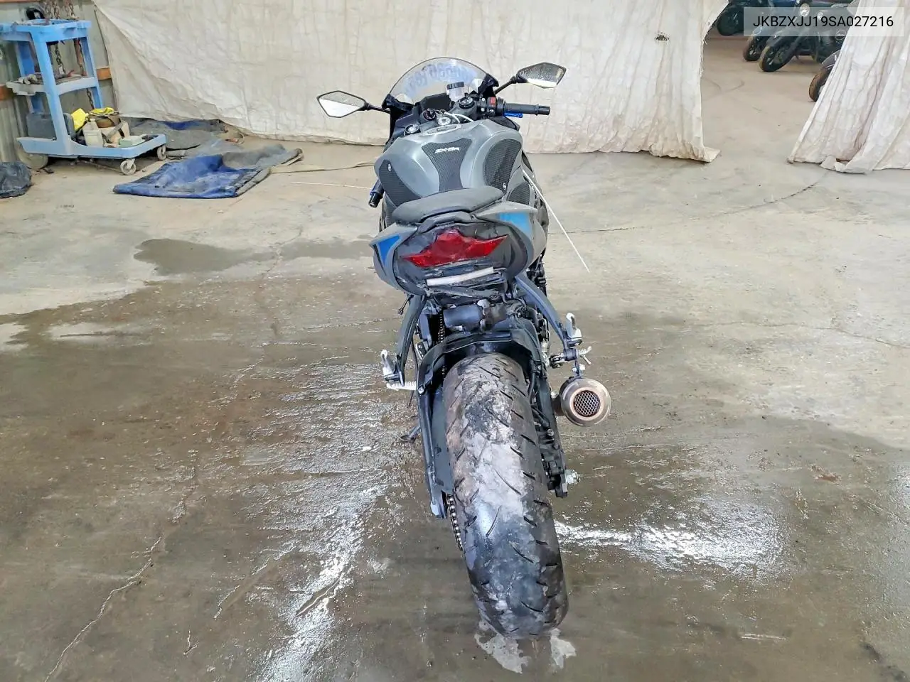 2025 Kawasaki Zx636 K VIN: JKBZXJJ19SA027216 Lot: 60630166