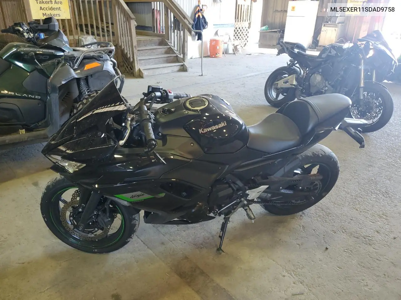 ML5EXER11SDAD9758 2025 Kawasaki Ex650 R