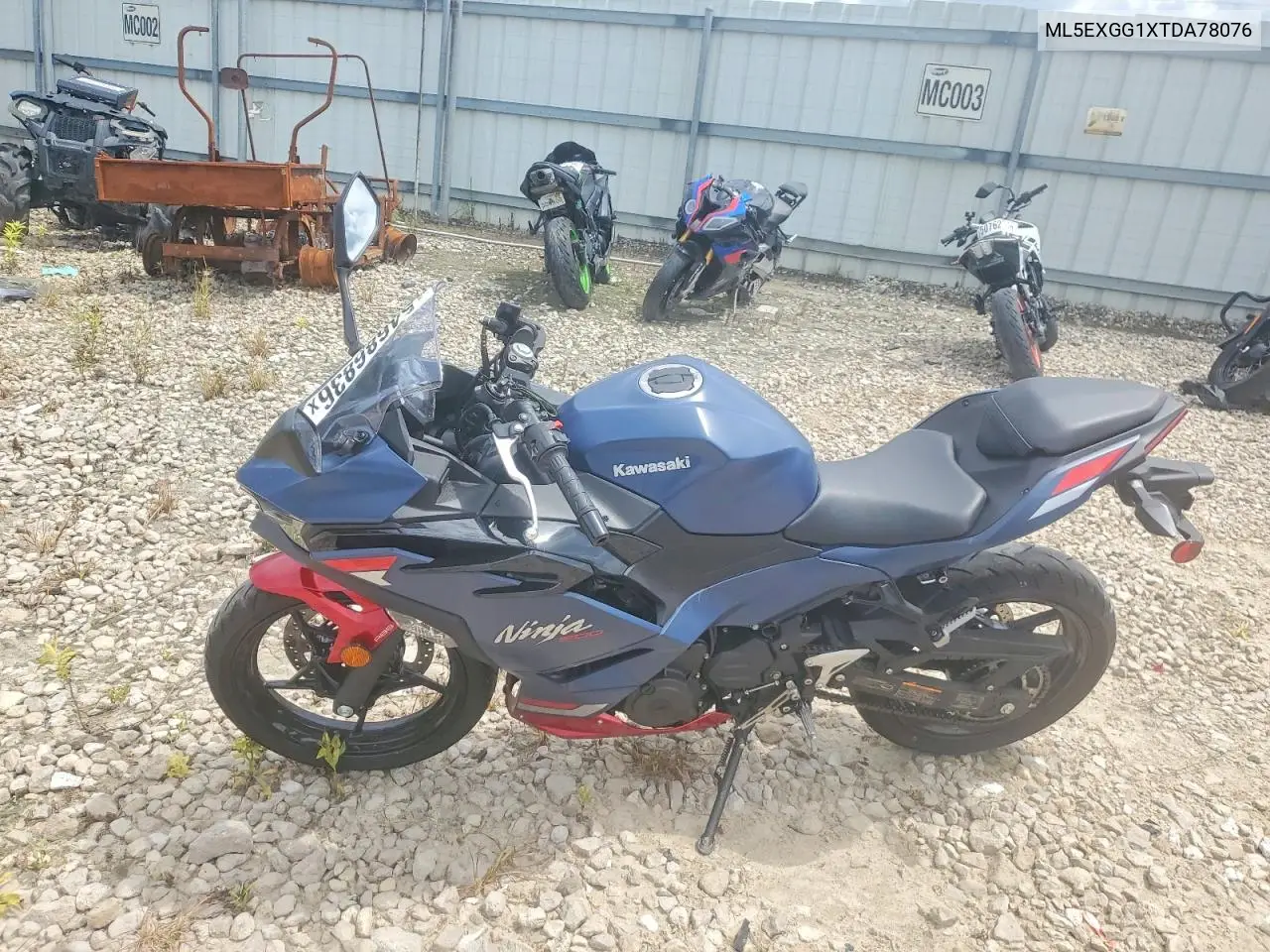 2026 Kawasaki Ex500 VIN: ML5EXGG1XTDA78076 Lot: 54686836