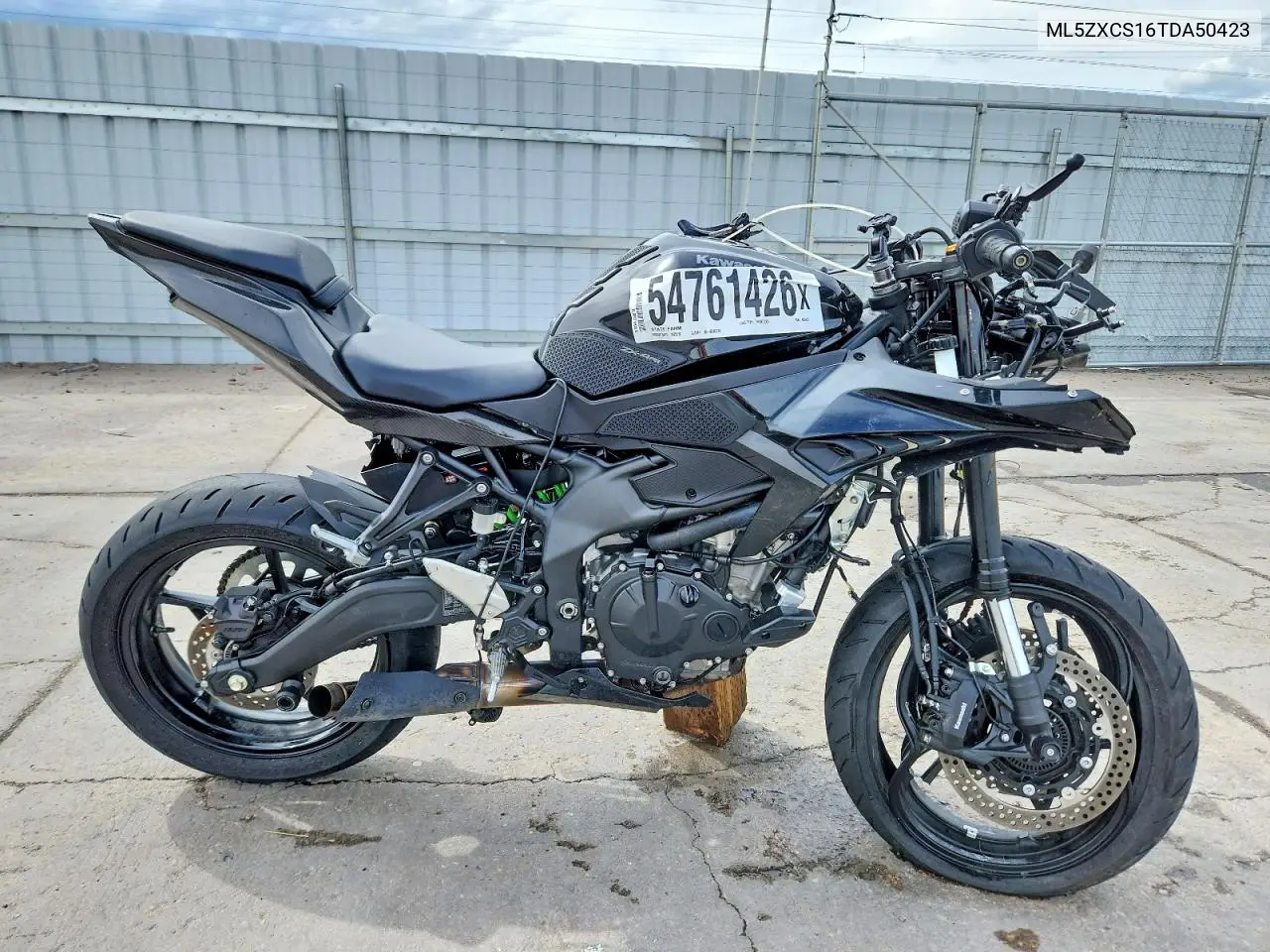 2026 Kawasaki Zx400 S VIN: ML5ZXCS16TDA50423 Lot: 54761426