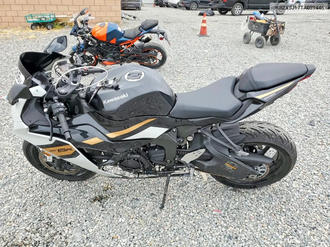 2026 Kawasaki Zx636 K VIN: JKBZXJJ17TA039446 Lot: 55002586