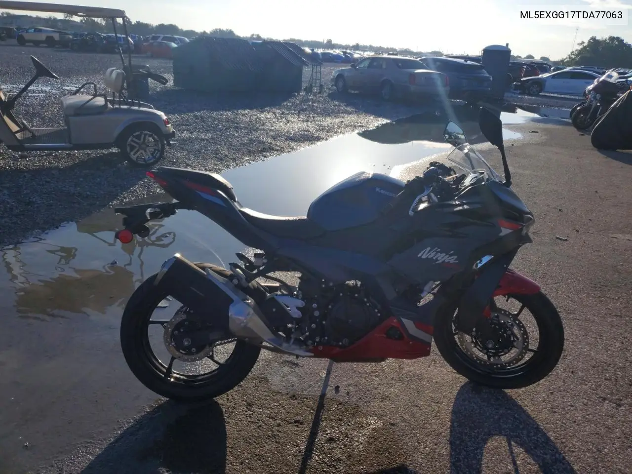 2026 Kawasaki Ex500 VIN: ML5EXGG17TDA77063 Lot: 56465226