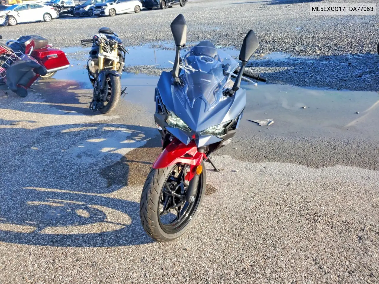 2026 Kawasaki Ex500 VIN: ML5EXGG17TDA77063 Lot: 56465226