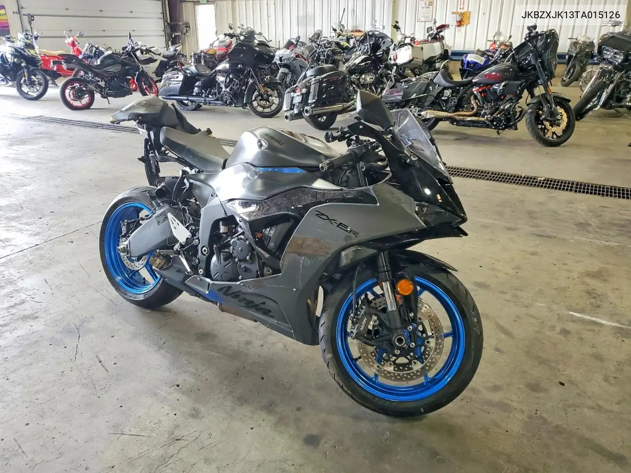 2026 Kawasaki Zx636 K VIN: JKBZXJK13TA015126 Lot: 59695116