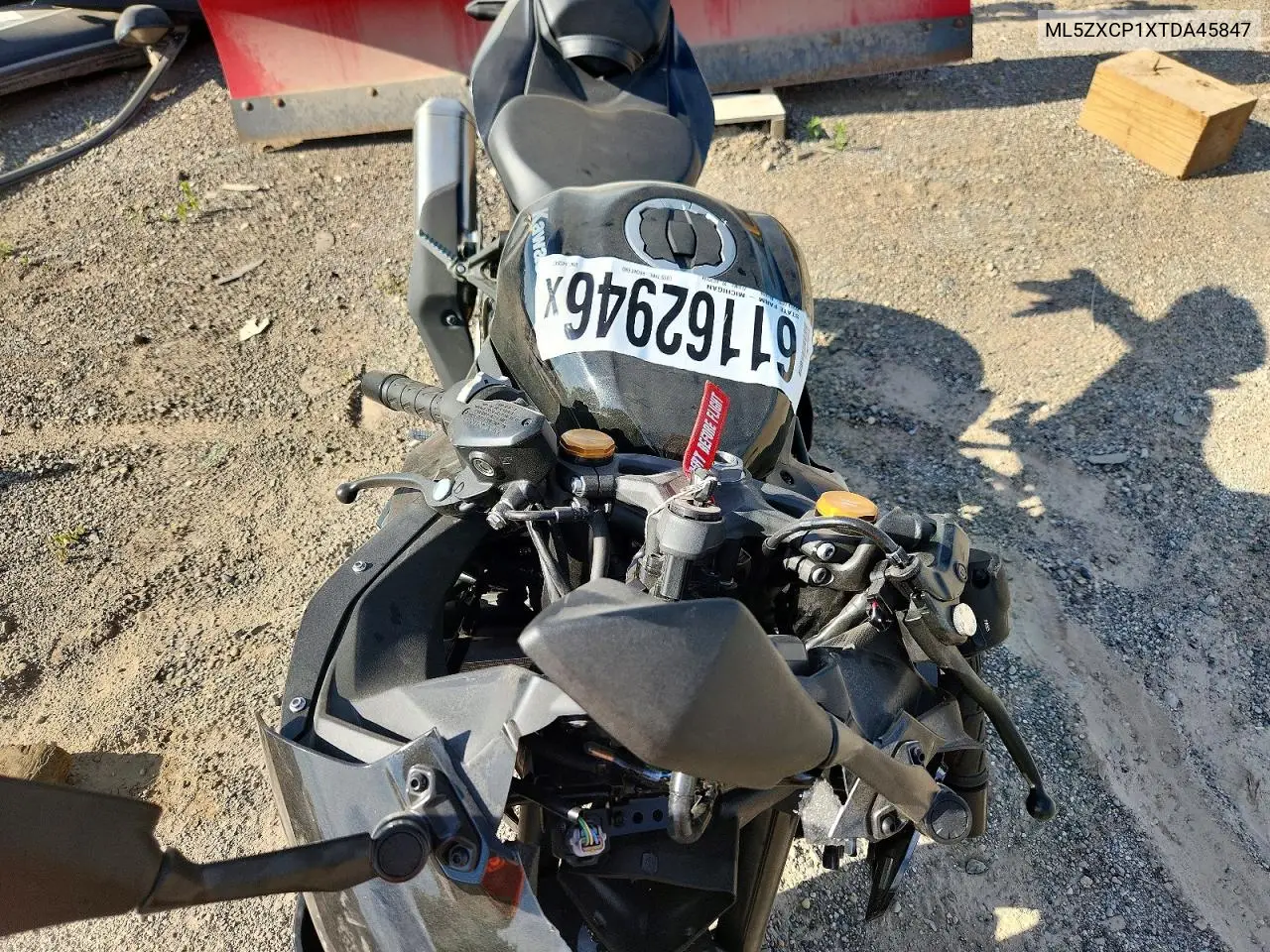 2026 Kawasaki Zx400 P VIN: ML5ZXCP1XTDA45847 Lot: 61162946