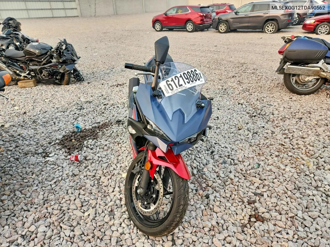 2026 Kawasaki Ex500 VIN: ML5EXGG12TDA90562 Lot: 61219886