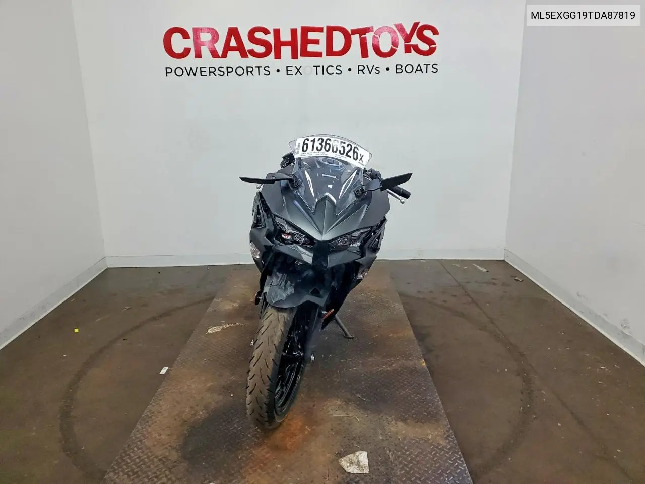 2026 Kawasaki Ex500 VIN: ML5EXGG19TDA87819 Lot: 61366526