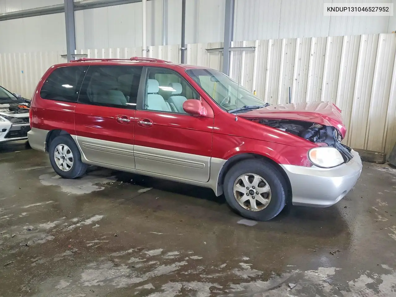 2004 Kia Sedona Lx VIN: KNDUP131046527952 Lot: 55758546
