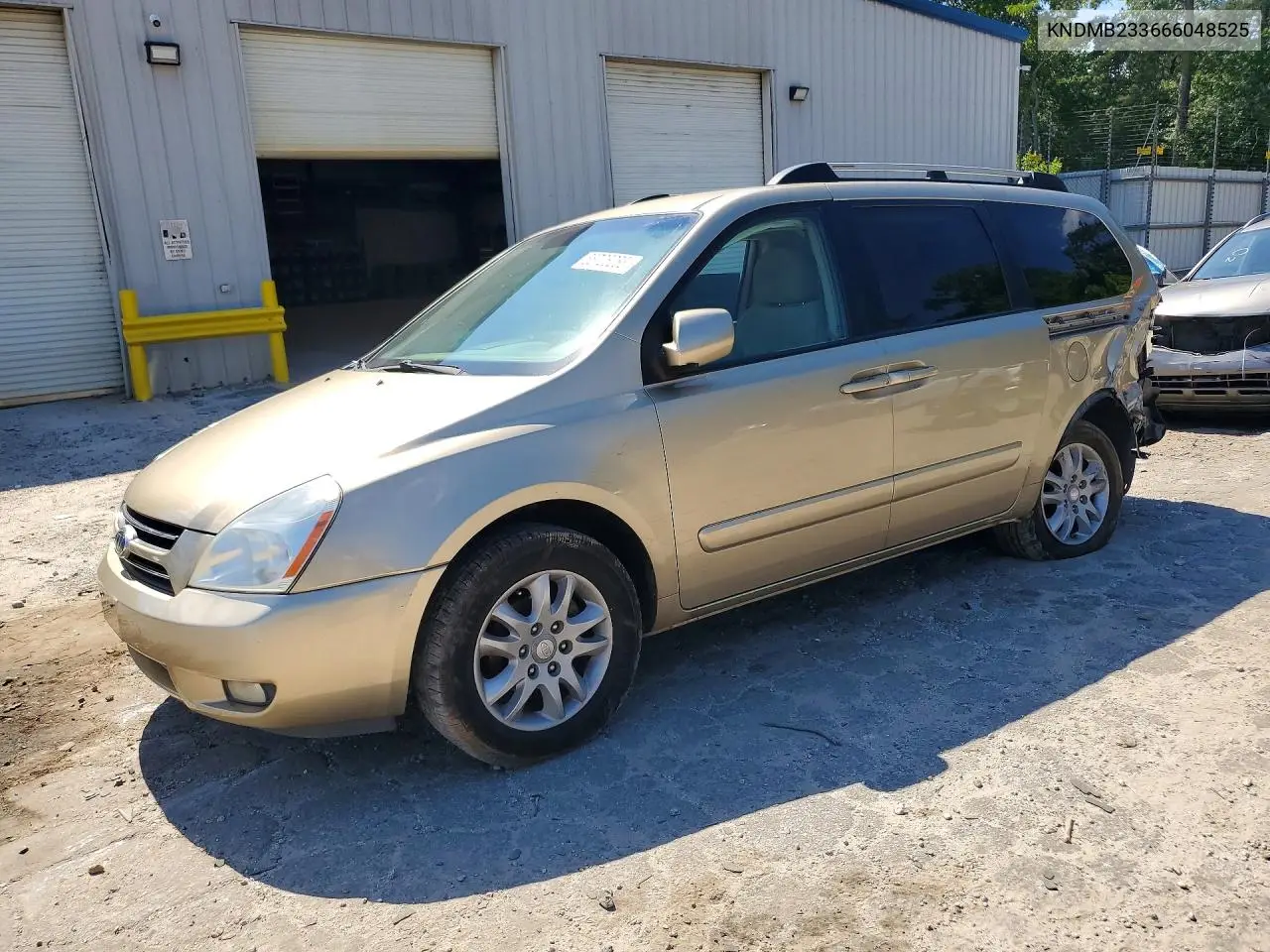 2006 Kia Sedona Lx VIN: KNDMB233666048525 Lot: 55726266