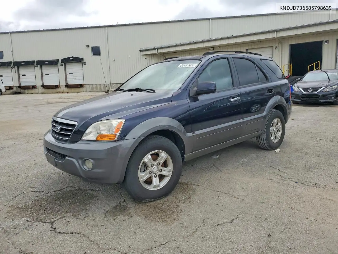 2008 Kia Sorento Ex VIN: KNDJD736585798639 Lot: 56497456