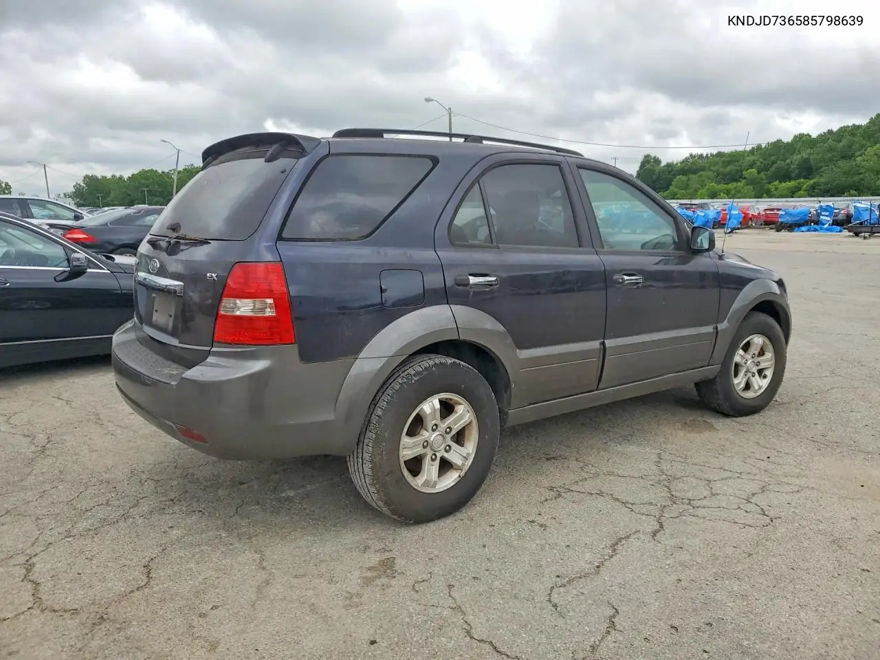 2008 Kia Sorento Ex VIN: KNDJD736585798639 Lot: 56497456