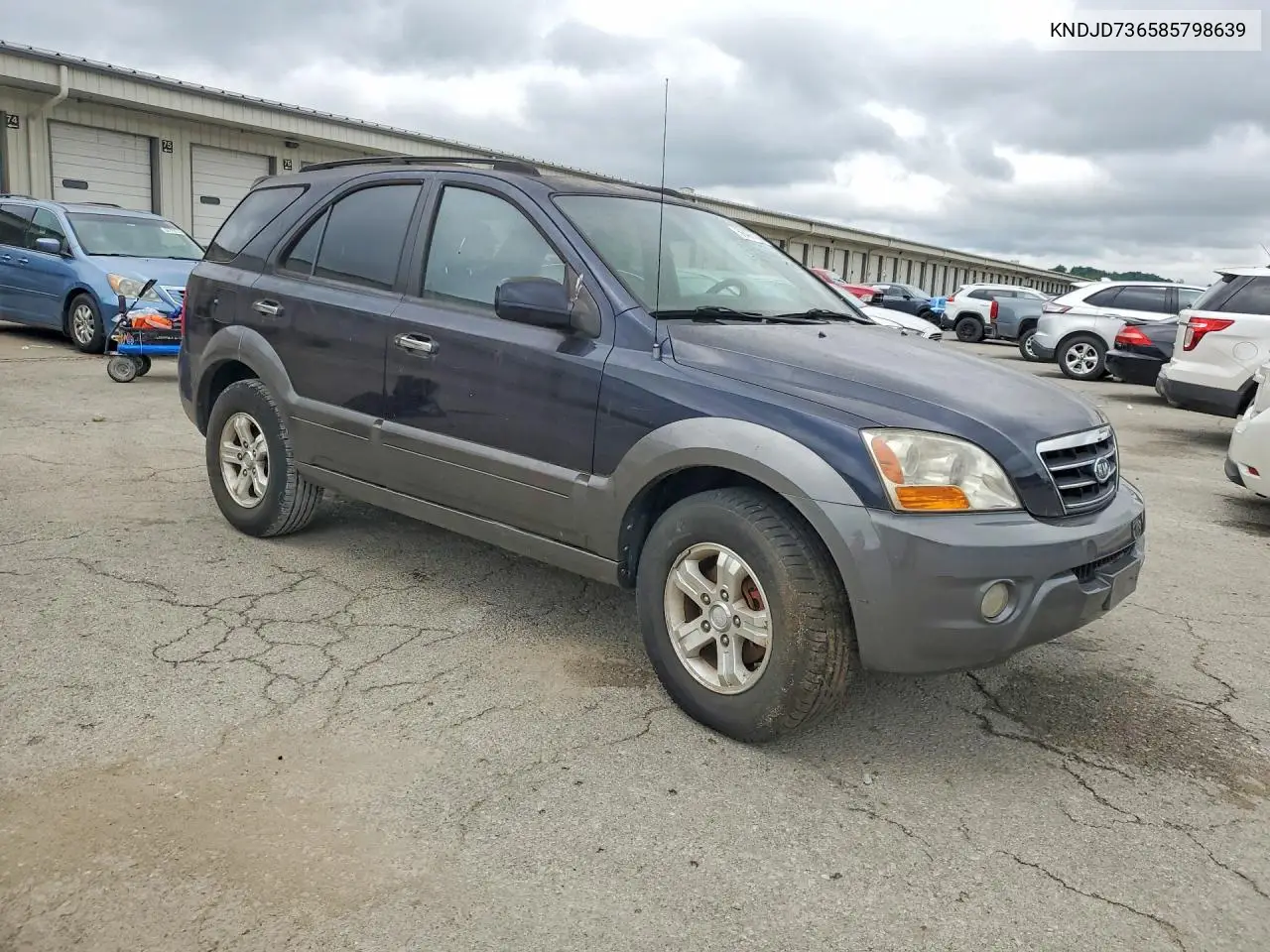 2008 Kia Sorento Ex VIN: KNDJD736585798639 Lot: 56497456