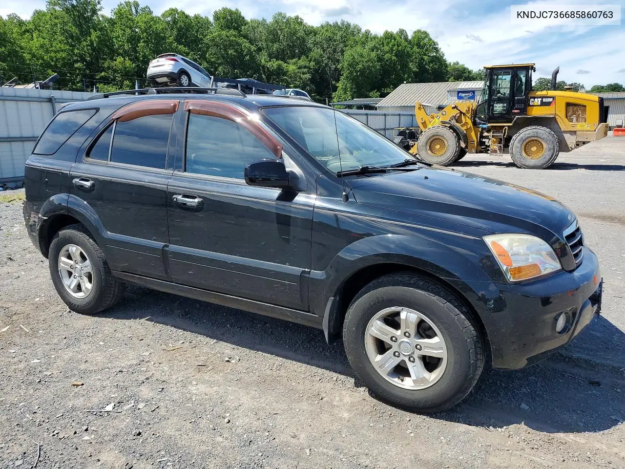 2008 Kia Sorento Ex VIN: KNDJC736685860763 Lot: 57036106