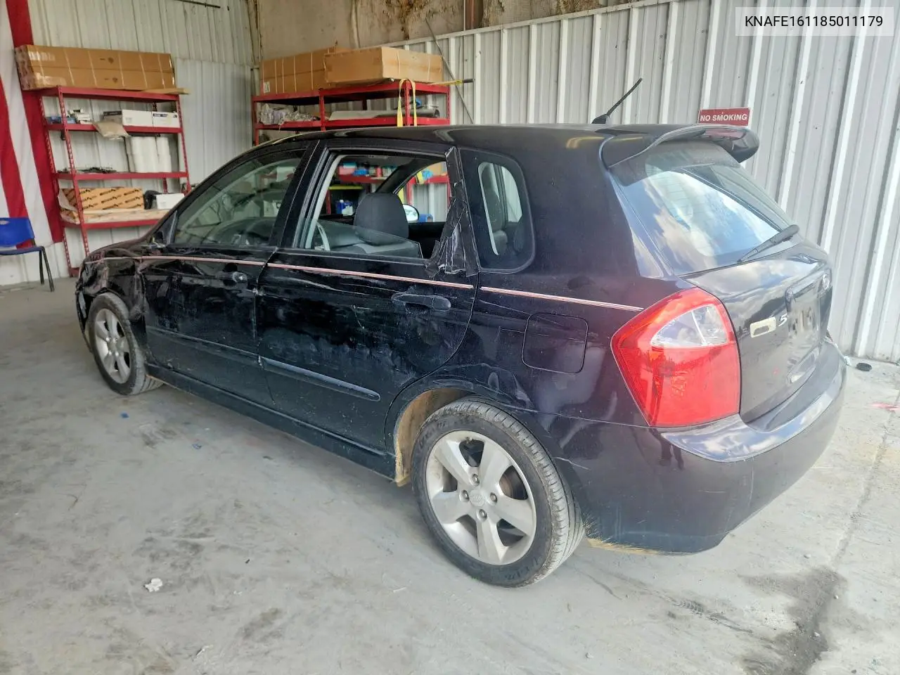 2008 Kia Spectra5 5 Sx VIN: KNAFE161185011179 Lot: 60051206